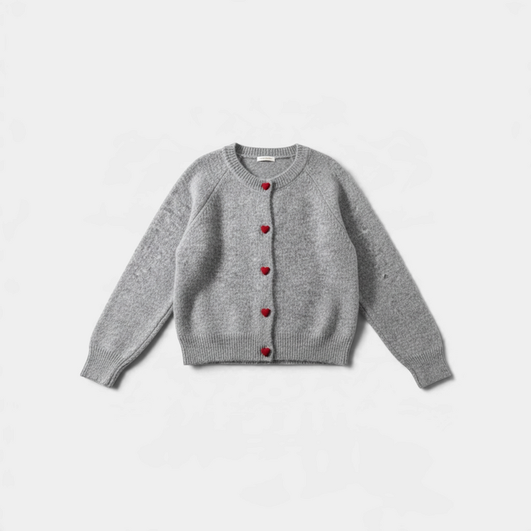 Nukumori Wool Knit Cardigan