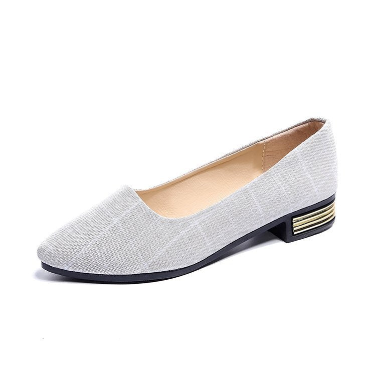 Kaede Block-Heel Loafers – 6