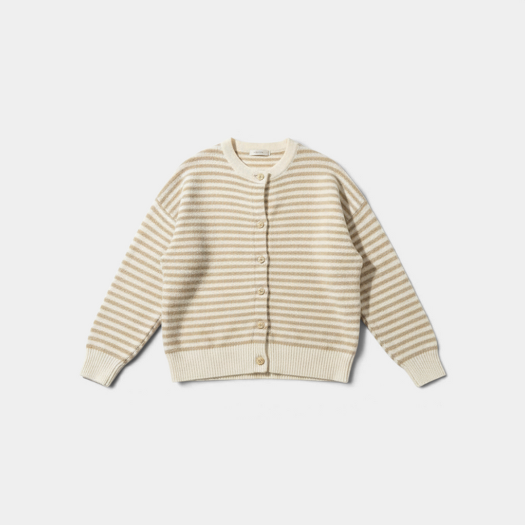 Hidamari Striped Cardigan