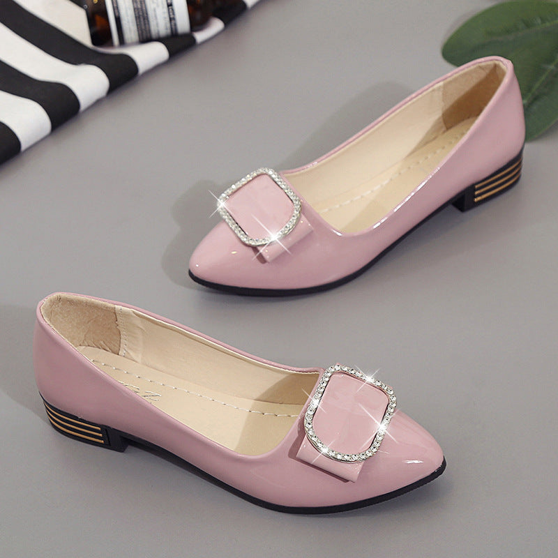 Yuri Crystal Bow Ballerinas – 3