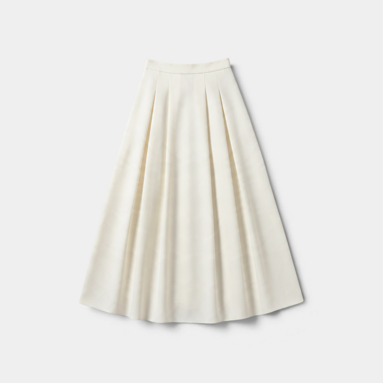 Akatsuki A-Line Midi Skirt