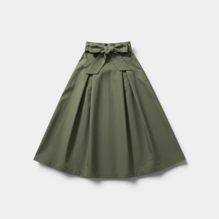 Yui Bow Swing Skirt