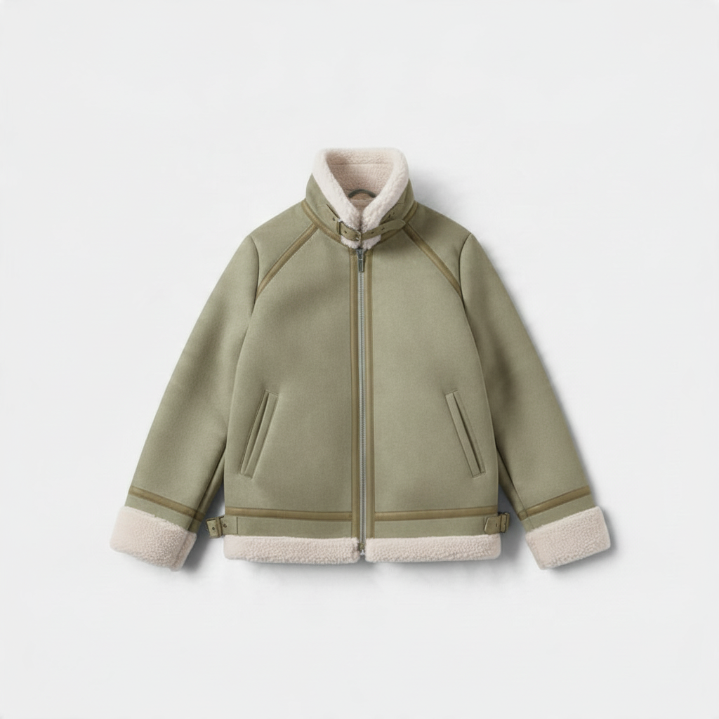 Shimokita Patchwork Parka – Green