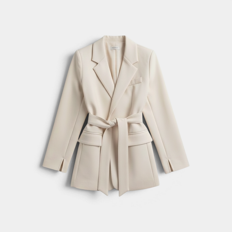 Ginza Tie-Waist Blazer