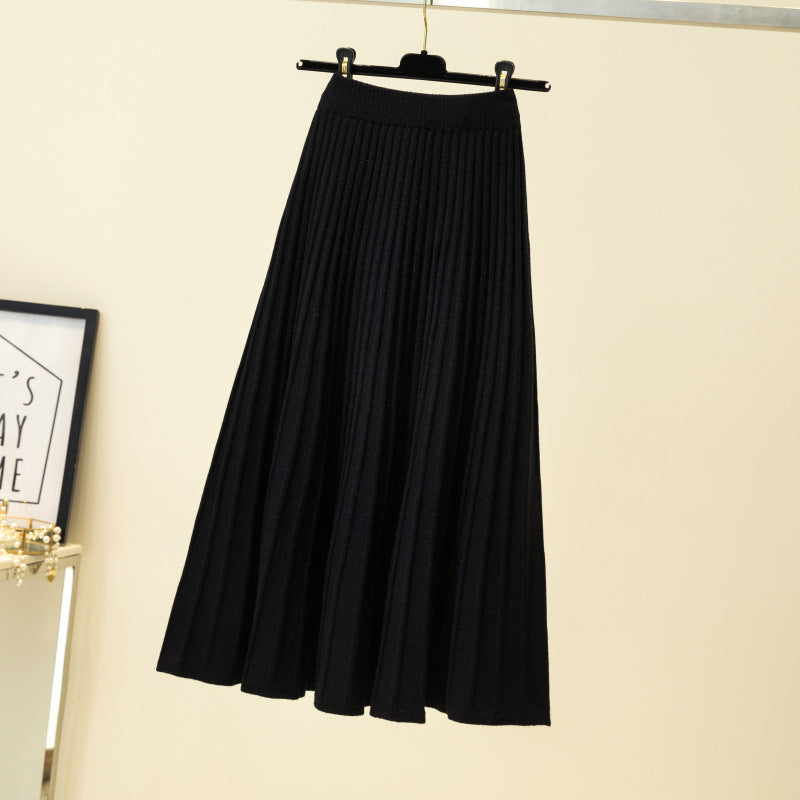 Nami Knit Pleated Skirt – 5