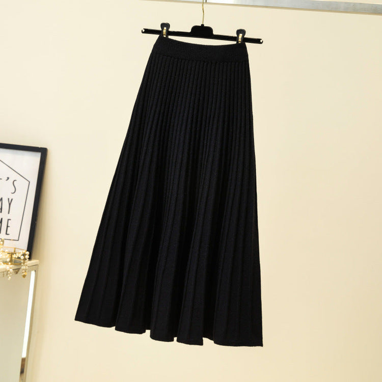 Nami Knit Pleated Skirt – 5