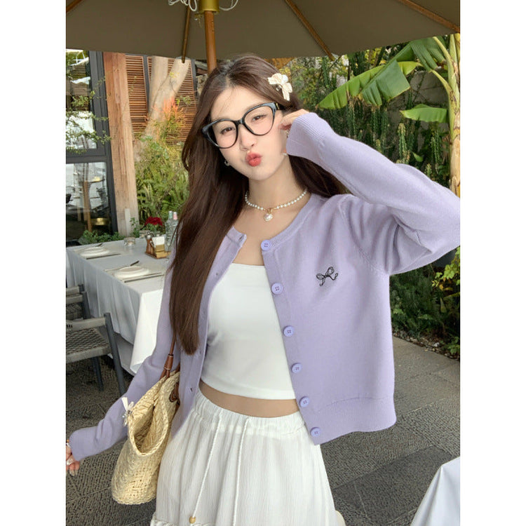 Kuma Embroidered Cardigan – 9