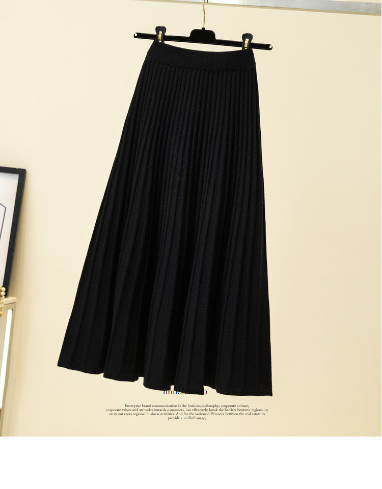Nami Knit Pleated Skirt – 7
