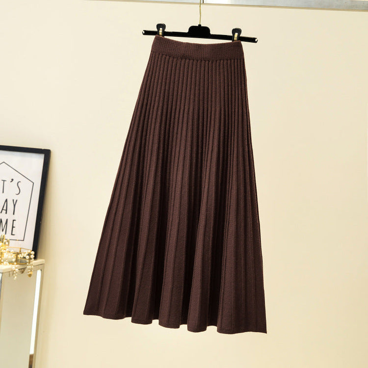 Nami Knit Pleated Skirt – 4