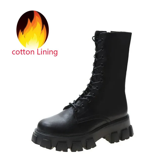 Nara Platform Chelsea Boots – 9