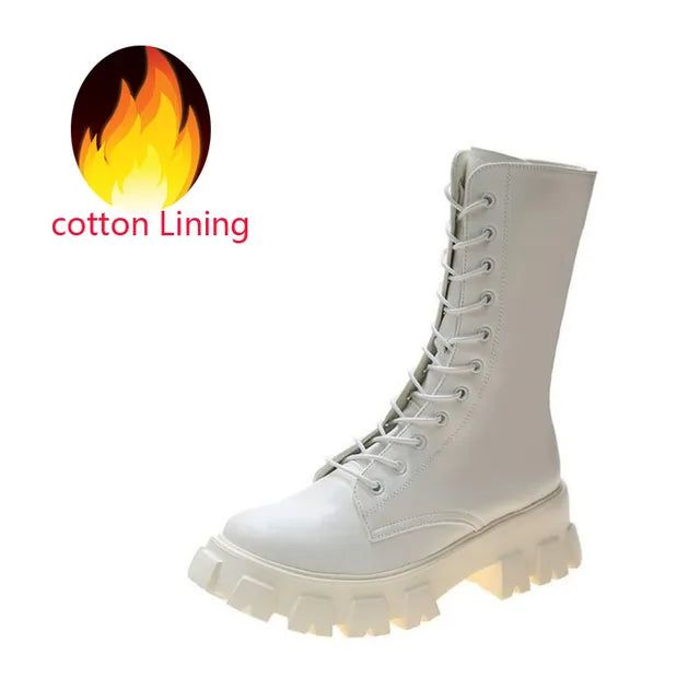 Nara Platform Chelsea Boots – 10
