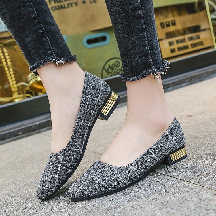 Kaede Block-Heel Loafers – 3
