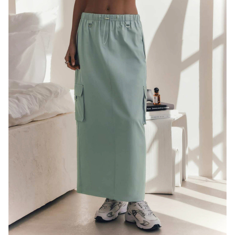 Hanami Drawstring Cotton Skirt – 4